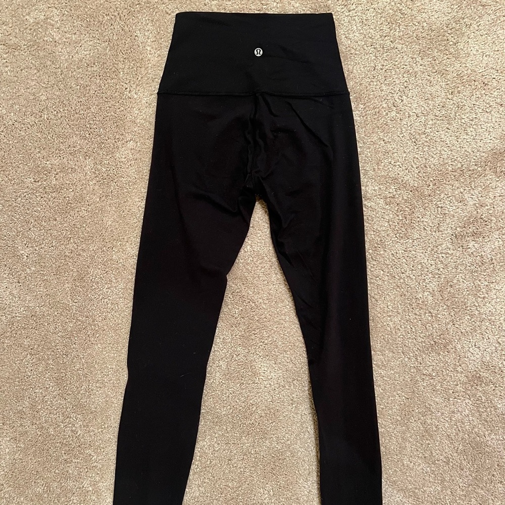 Lululemon Black High-Rise Athletic Leggings